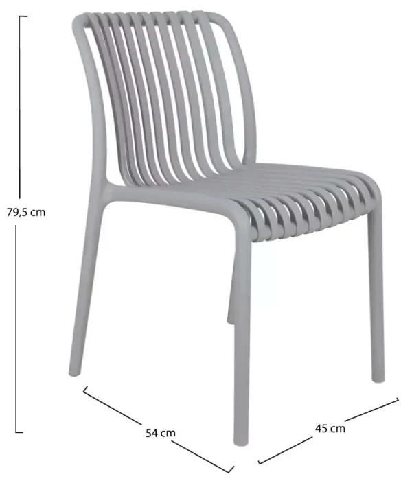Cadeira Somer - Cinza claro