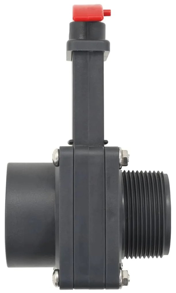 Válvula de regulação para piscina 2 pcs 38 mm