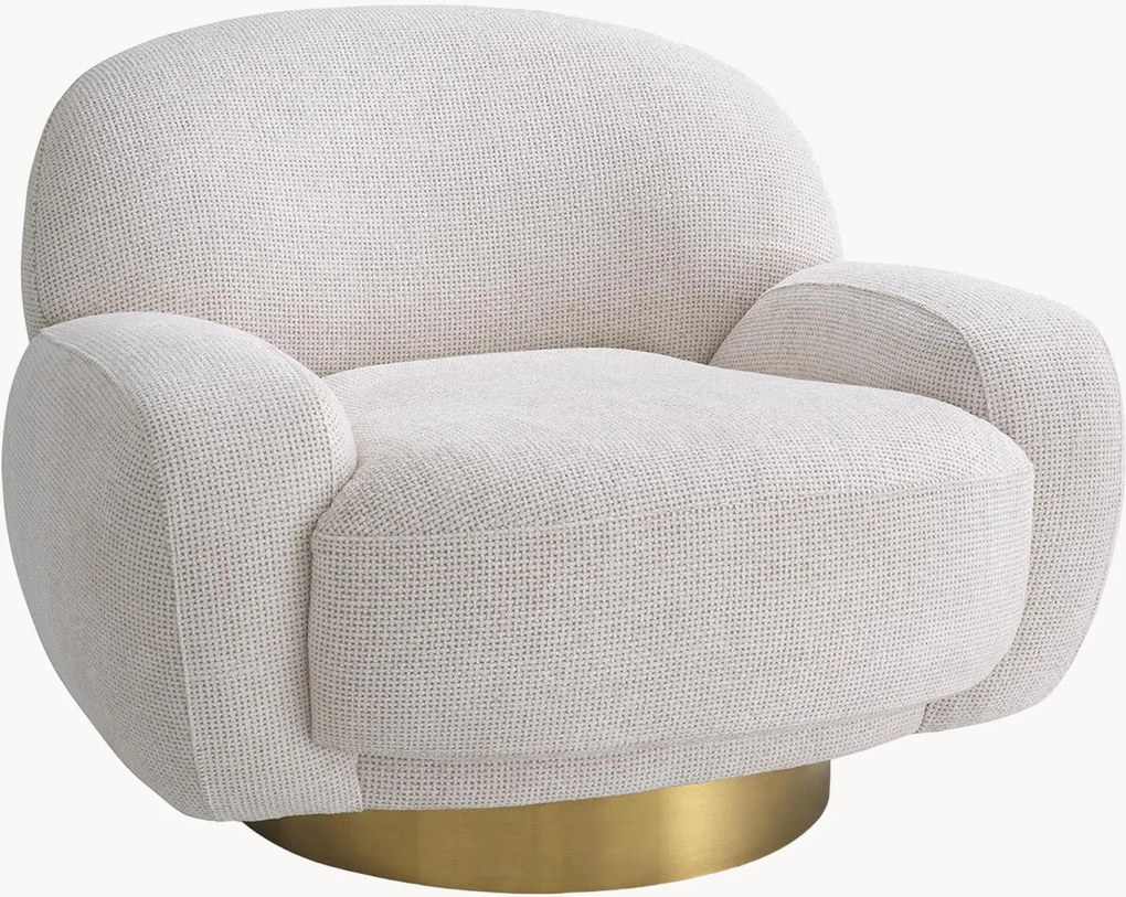 Cadeira giratória estofada Udine