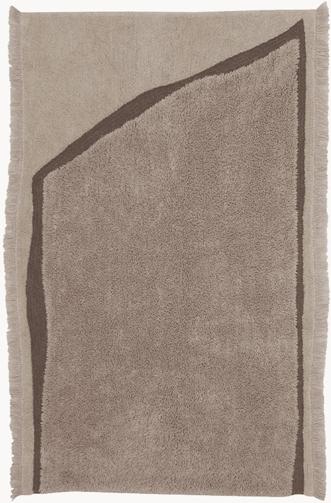 Tapete em lã de pelo comprido Nomad