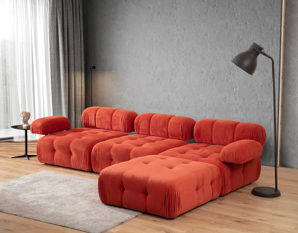 ****
Sofá de Canto Doblo – Vermelho – 300x200 cm

**