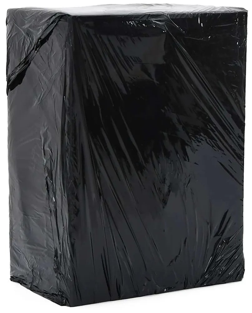 vidaXL Película extensível 2 unid preto 17 μm 50 cm x 300 m