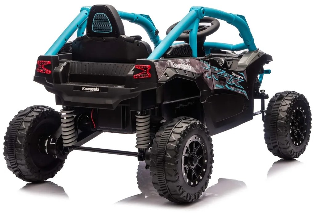 Buggy elétrico para Crianças Kawasaki 24V 4x4 TERYX KRX1000 Azul