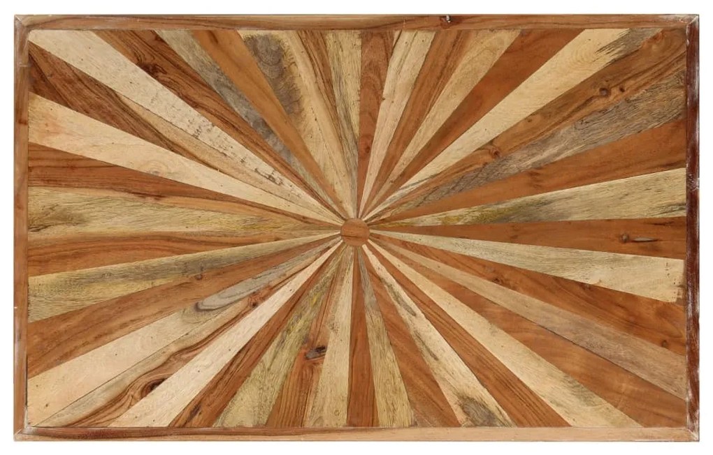 Mesa de centro madeira de mangueira maciça 90x55x36 cm