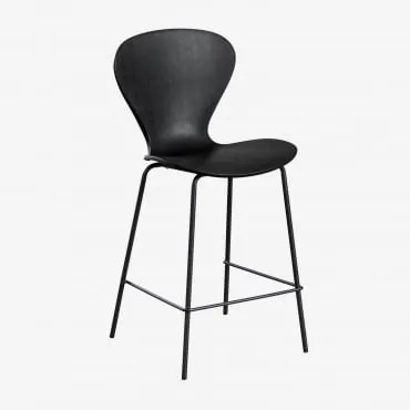 Pacote Com 4 Bancos Altos Uit ↑65 Cm & Negro & Polipropileno Preto & Polipropileno - Sklum