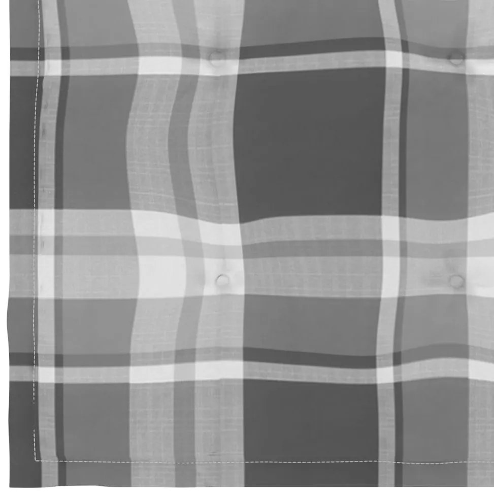 Cadeiras de jardim c/ almofadões 4 pcs madeira de teca maciça