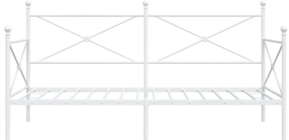 Cama de Dia sem Colchão 100x190 cm aço branco