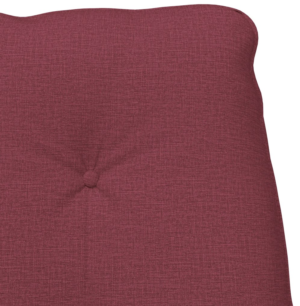 Poltrona Relaxante em Tecido Vermelho Vinho