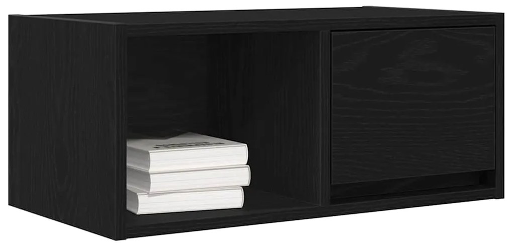 Móveis de TV 2pcs 60x31x25,5cm deriv. madeira carvalho preto