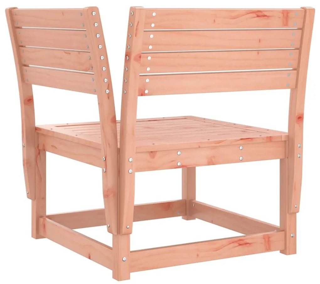 5 pcs conjunto de sofás para jardim madeira de douglas maciça
