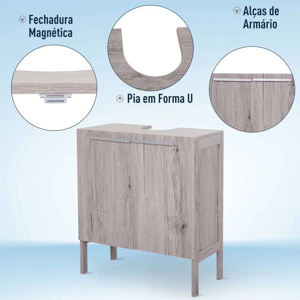 Armário de Lavatório Rustic - Design Rústico