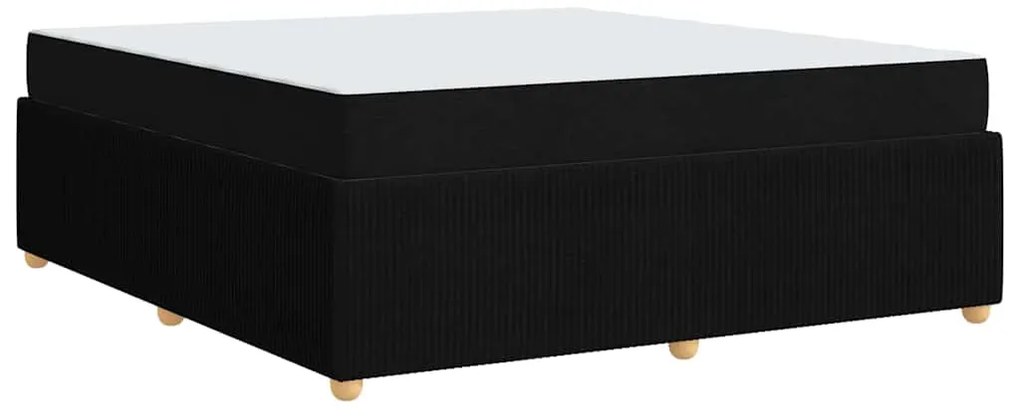 Estrutura da Cama Outros Preto 180 x 200 cm tecido