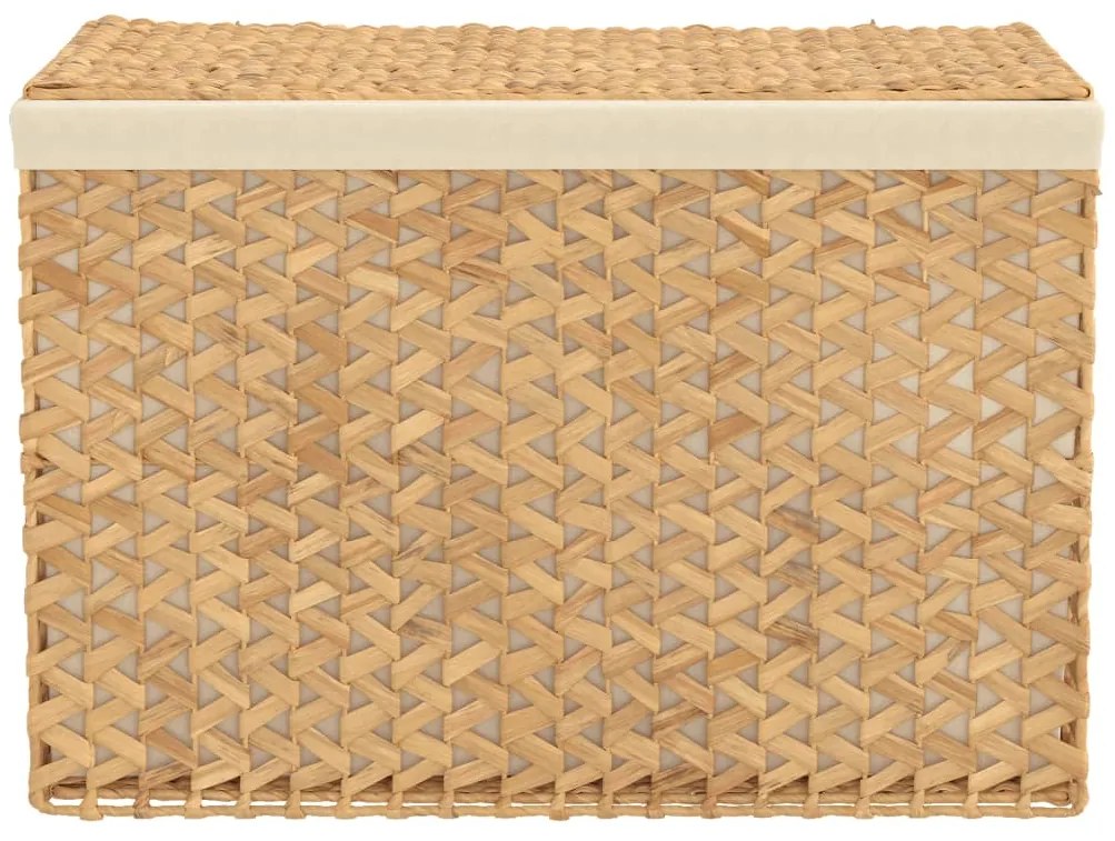 Cesto para roupa suja c/ 3 secções 75x42,5x52cm jacinto de água