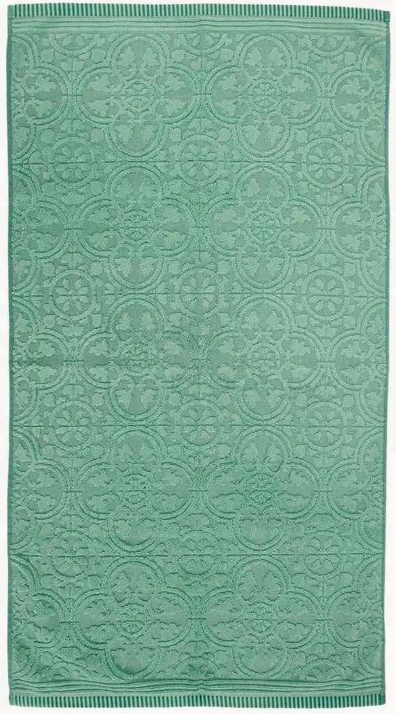 Toalha de mãos em algodão felpudo jacquard Tile de Pip