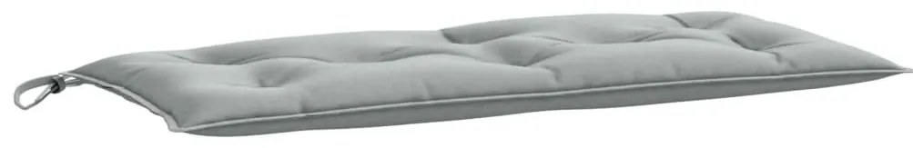 Almofadões banco jardim 2pcs 100x50x7cm mesclado tecido