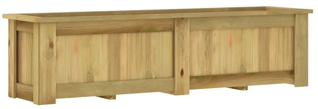 49095 vidaXL Canteiro elevado 196x50x50 cm madeira pinho impregnada