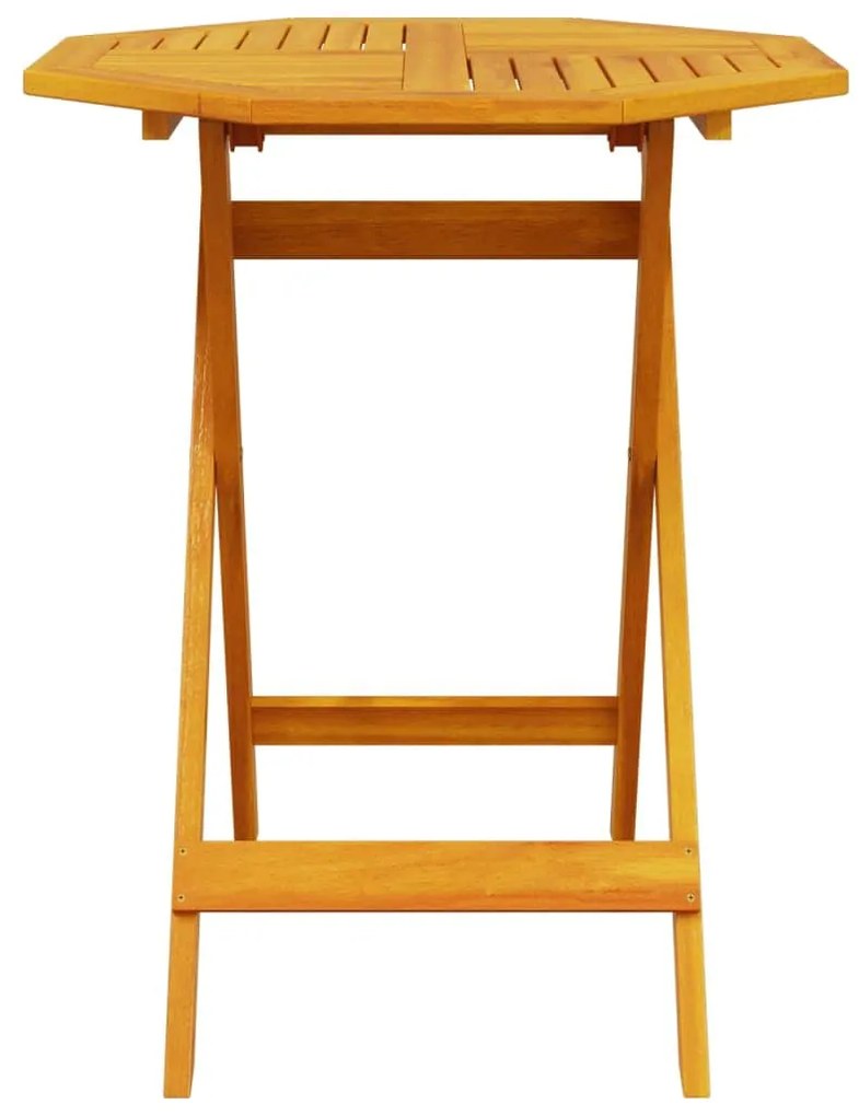 Conjunto de Mobiliário Externo 3 pcs Castanho 70 x 70 x 75 cm