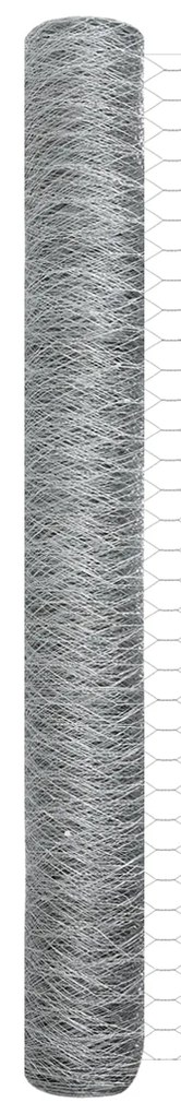 Postes de Cerca vidaXL 22 pcs U-Channel 100 cm Aço Galvanizado, Cerca