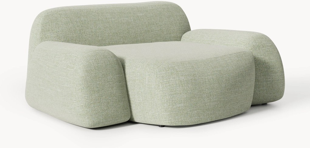 Poltrona XL em bouclé Wolke