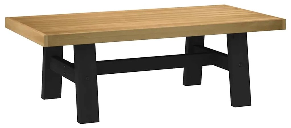 vidaXL Mesa de centro NOAIN pernas em forma de A 120x60x40 cm