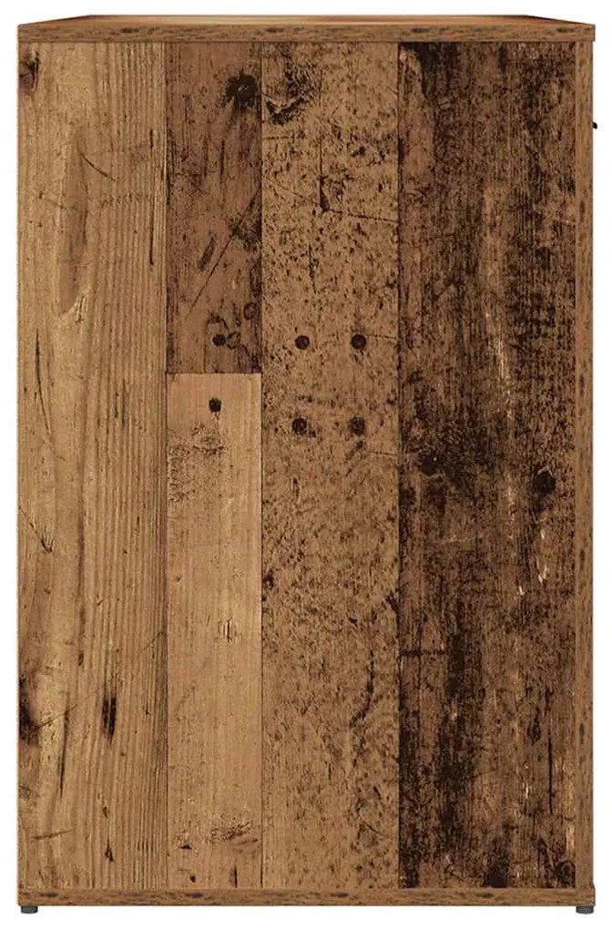 Secretária 100x49x75 cm derivados de madeira madeira velha