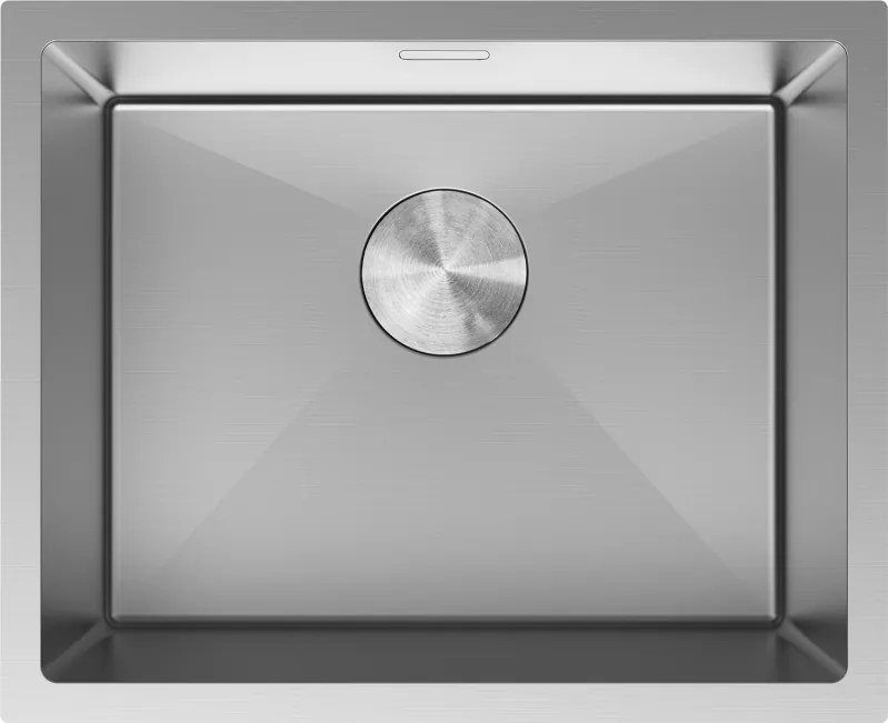 Mexen Trixo lava-loiças de aço inoxidável 1-bacia 540 x 440 mm, inox - 6414541000-01