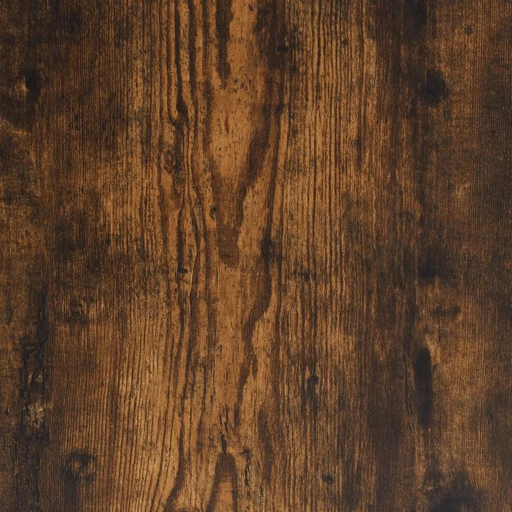 Mesa cabeceira 35x34,5x70 cm derivados madeira carvalho fumado