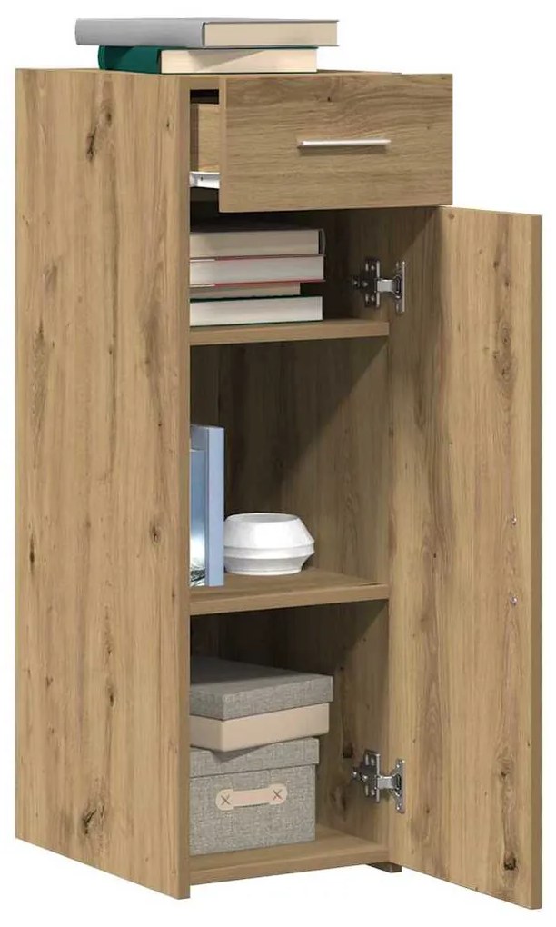 Sideboard vidaXL Artisan Carvalho 30x42,5x93 cm Madeira de Engenharia