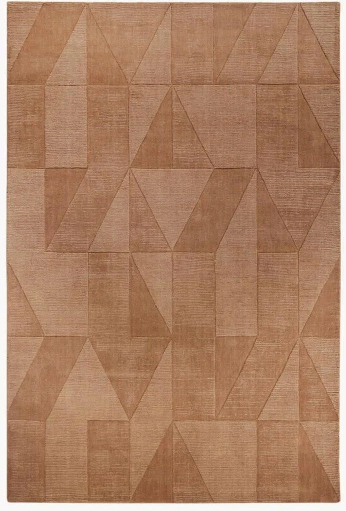 Tapete em lã com relevo Ursule