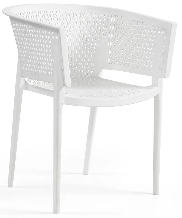 Oxy Pack com 20 cadeiras, c/braços - Branco