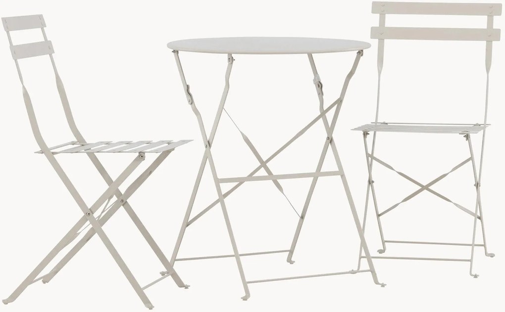 Conjunto de jardim dobrável Tao, conjunto de 3