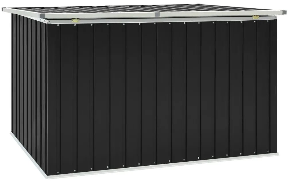 Caixa de arrumação para jardim 171x99x93 cm antracite