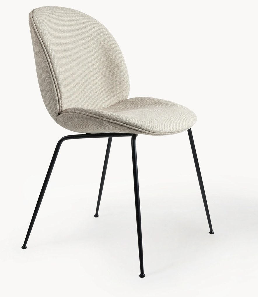 Cadeira de jantar estofada Beetle