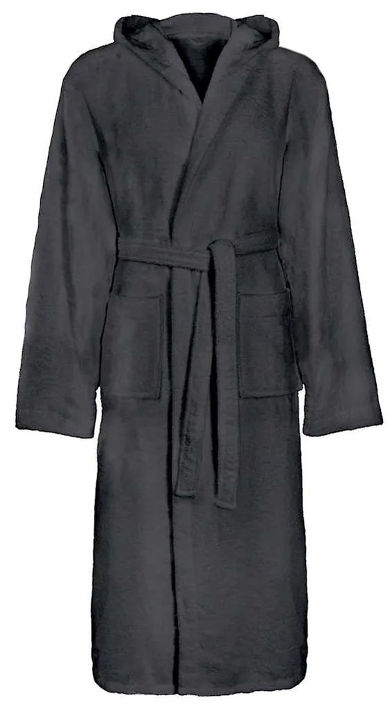 vidaXL Roupão de banho KINN Antracite M Algodão