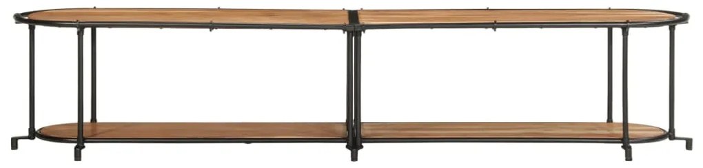 Móvel de TV 200x42x40 cm madeira de acácia maciça