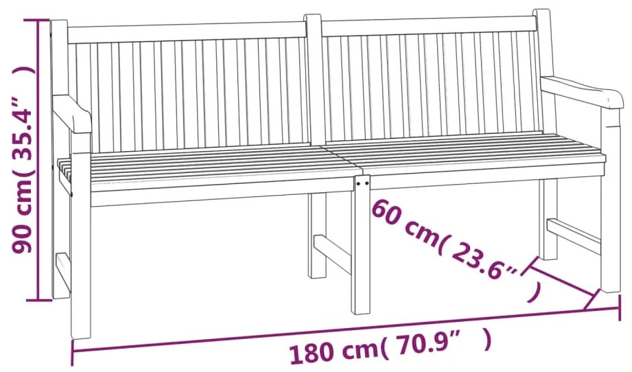 4 pcs conjunto de jantar p/ jardim madeira de teca maciça