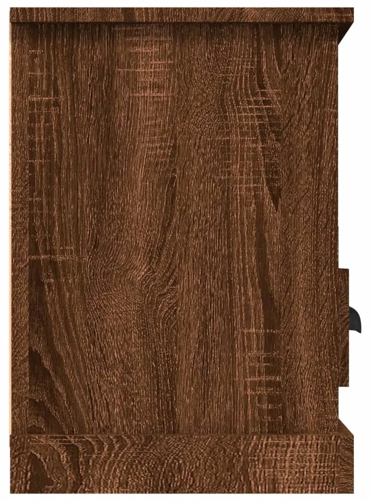 Móvel p/ TV 100x35x50 cm derivados de madeira carvalho castanho