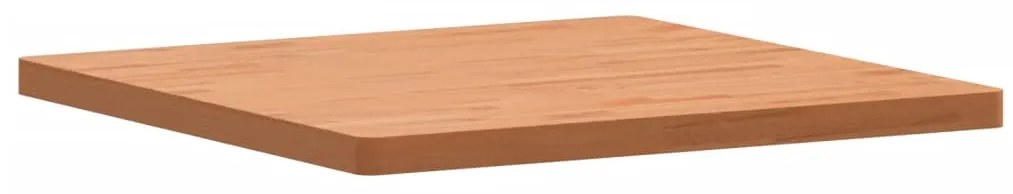 Tampo de mesa quadrado 80x80x4 cm madeira de faia maciça