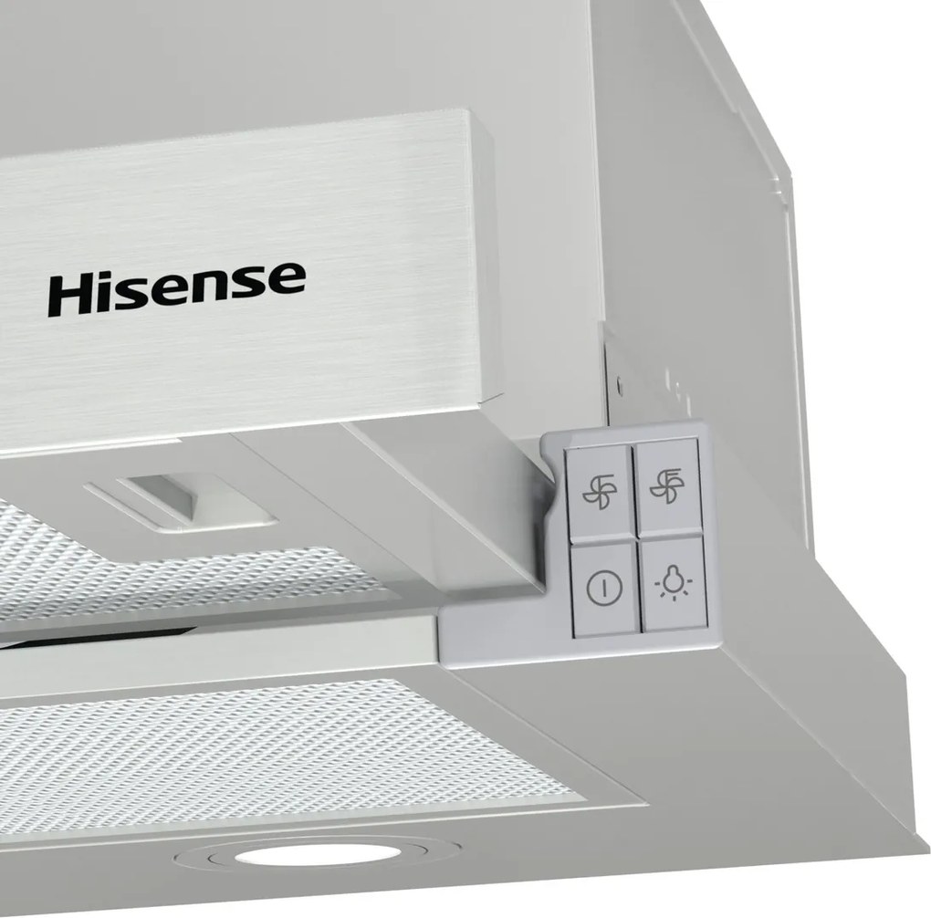 Exaustor Hisense CH6TL4BX (450m3/h | Telescópico | 60cm