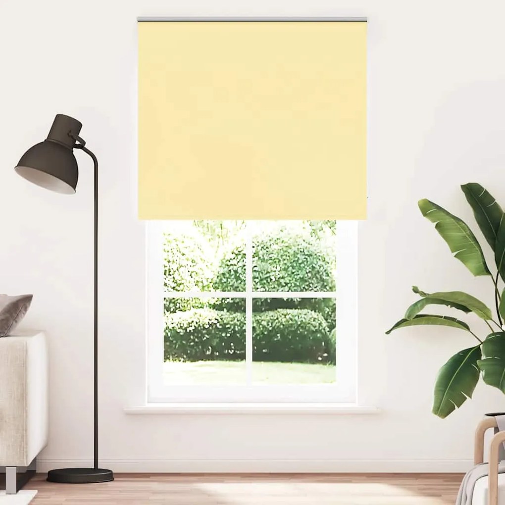 Persiana de enrolar 140x230 cm largura tecido 136,6cm poliéster