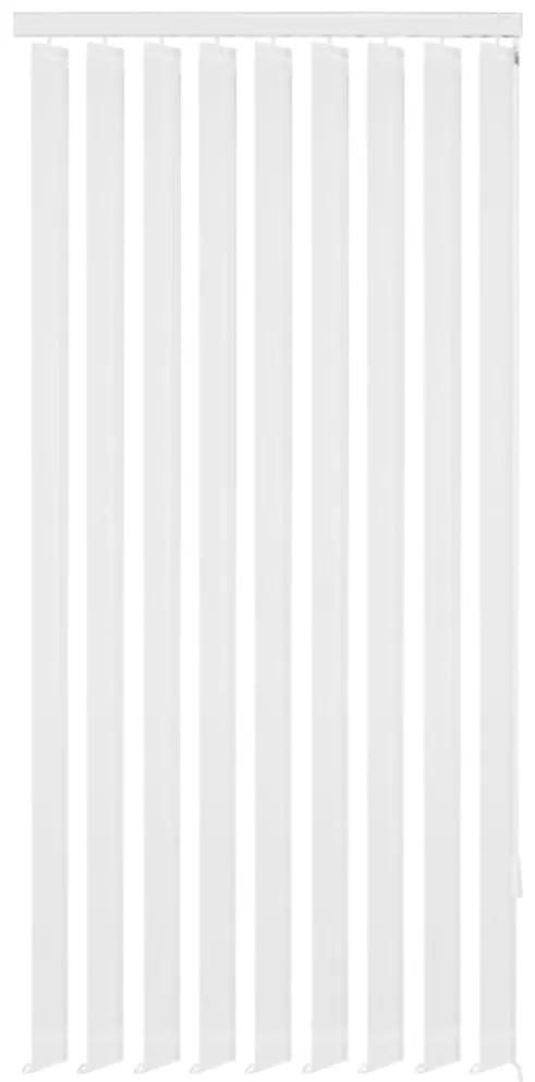 Estores verticais 180 x 180 cm tecido branco