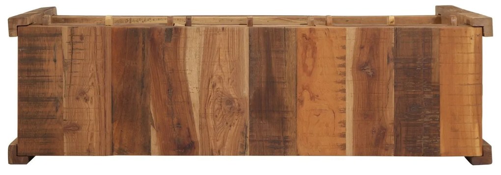 Mesa de Console 107x33x76 cm Madeira Recuperada