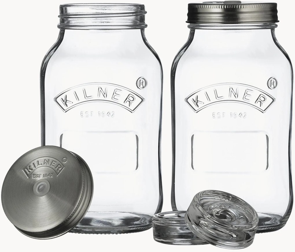 Frascos para fermentação Retro, conjunto de 2