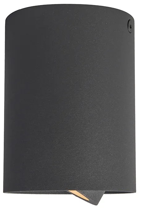 LED Foco de embutir inteligente cinzento escuro inclinável com Wi-Fi GU10 - Rondoo Up Moderno
