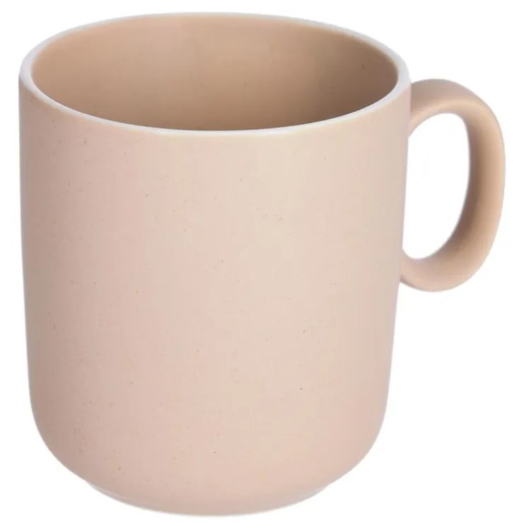 Kave Home - Caneca Shun de porcelana bege