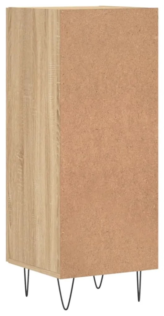 Aparador 34,5x34x90 cm madeira processada cor carvalho sonoma