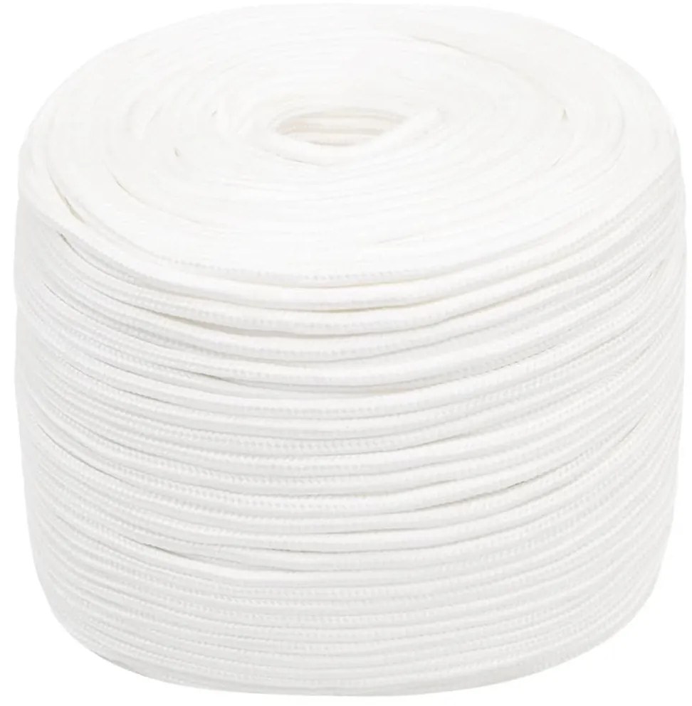 Corda de barco 6 mm 50 m polipropileno branco completo