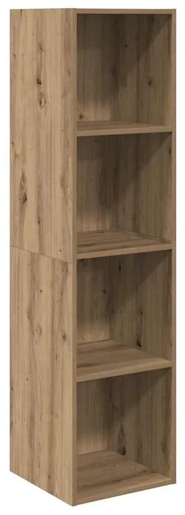 Conjunto de móvel de TV 4 pcs carvalho artisiano
