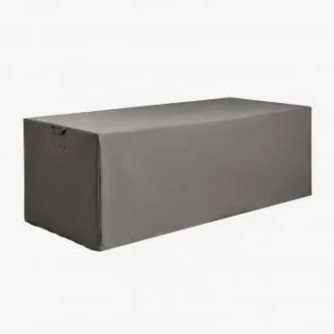 Capa Protetora Para Mesa De Jardim Retangular Otley Cinza Antracite & 260 X 110 Cm - Sklum