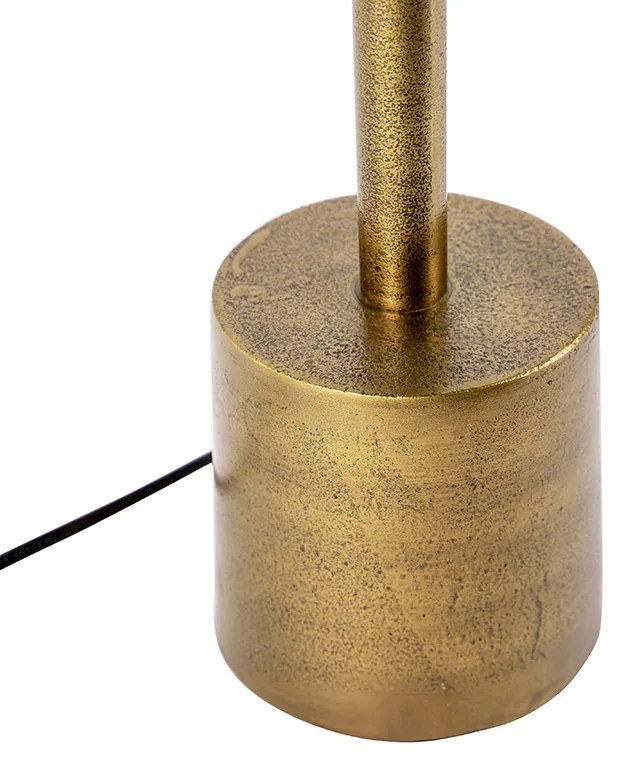 Candeeiro de mesa Art Déco bronze sem abajur - Diverso Art Deco